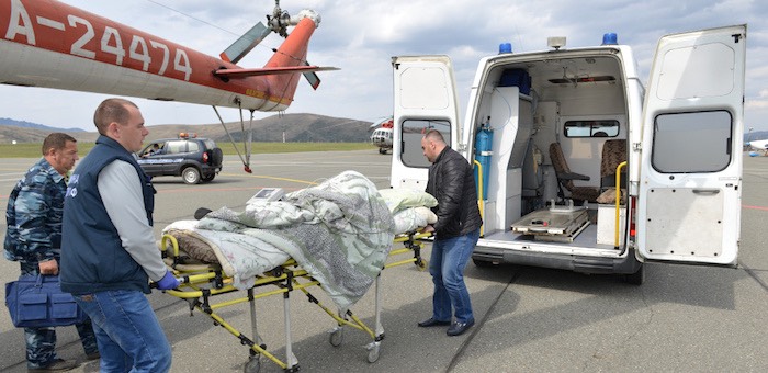 Сотни жизней спасают в Горном Алтае благодаря санитарной авиации