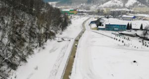 В Горно-Алтайске благоустроили набережную Маймы у парка культуры и отдыха