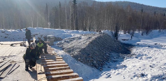 Восстановление ветхих мостов ведется в Республике Алтай