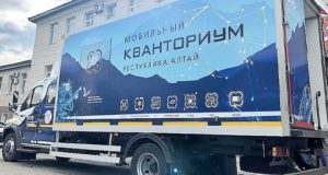 Мобильный технопарк «Кванториум» побывал в Чойском районе