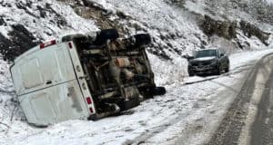 Семь ДТП произошло за сутки в Республике Алтай из-за ухудшения погодных условий