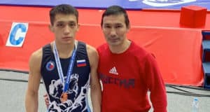 Спортсмен из Горно-Алтайска завоевал бронзу на Первенстве России по греко-римской борьбе