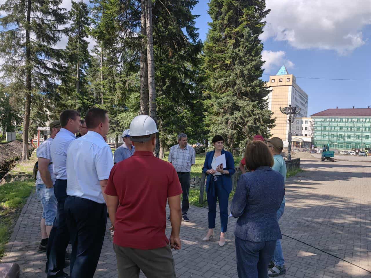 Горно-Алтайск готовится ко Дню города | Новости Горного Алтая | Новости  Республики Алтай