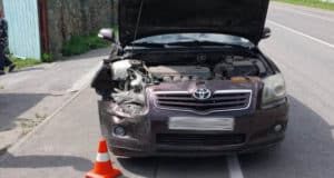 Два автомобиля с туристами столкнулись в селе Усть-Муны
