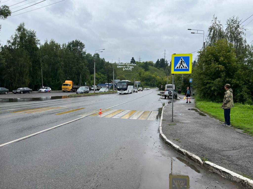 В Горно-Алтайске иномарка на пешеходном переходе сбила ребенка | Новости  Горного Алтая | Новости Республики Алтай