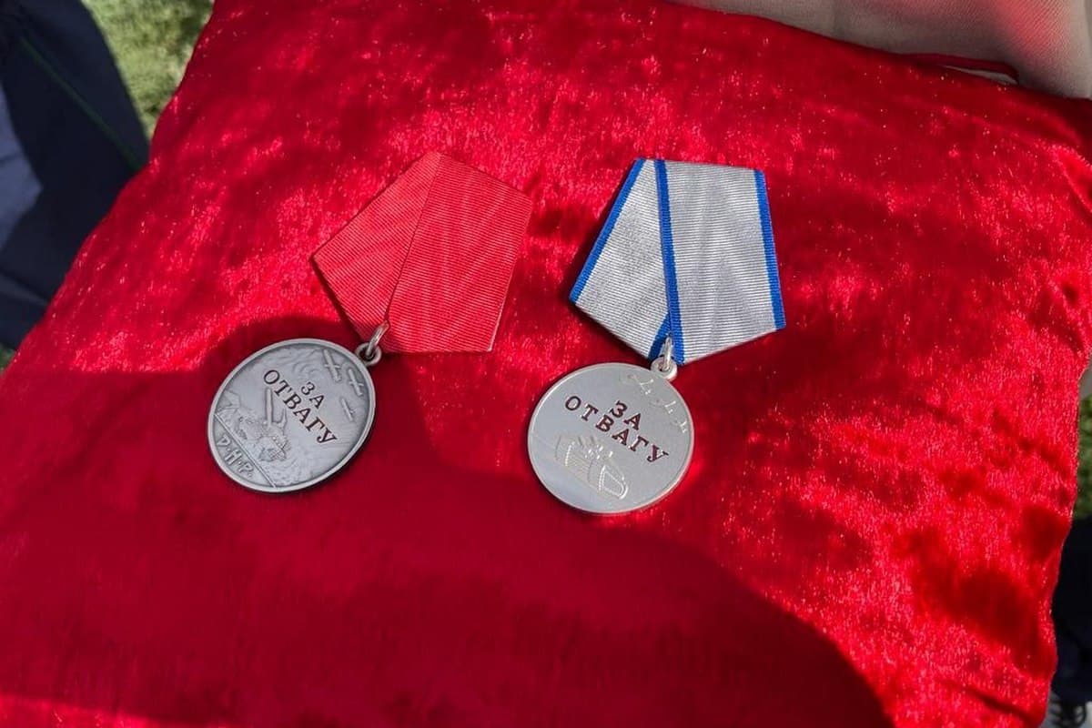 Бойцу из Кош-Агачского района вручили медаль «За отвагу» 