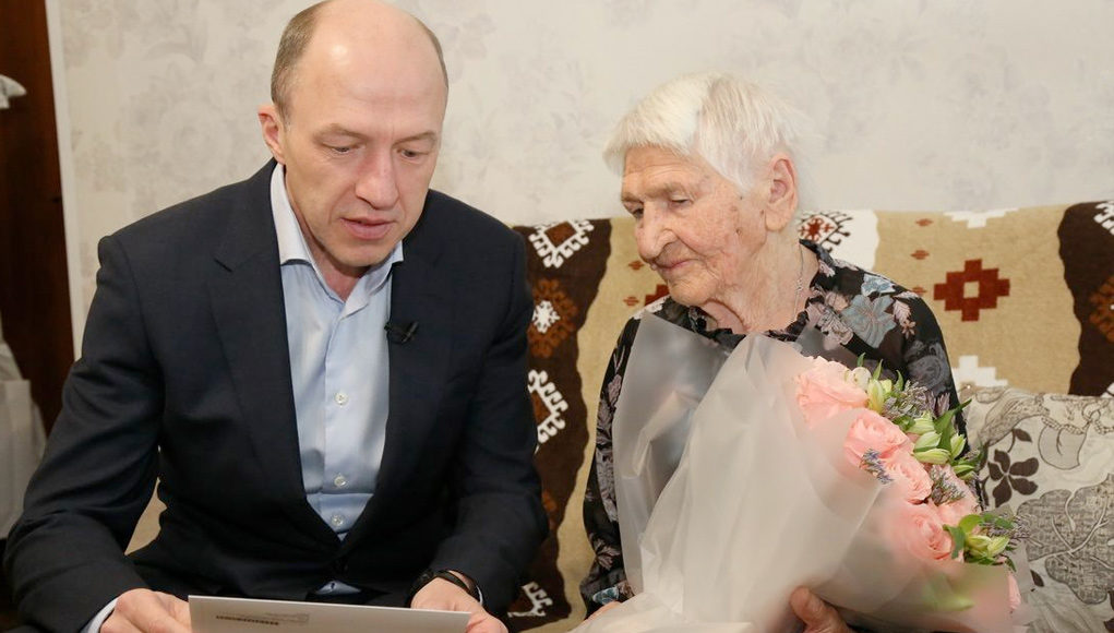 Жительница Горно-Алтайска отмечает 100-летний юбилей