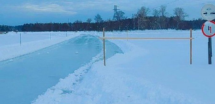 Одна ледовая переправа действует в Республике Алтай