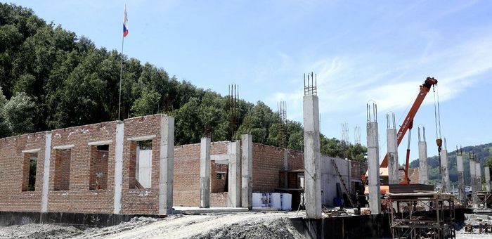 Строительство Центра культурного развития продолжается
