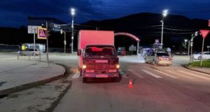 В Горно-Алтайске грузовик сбил на «зебре» двух женщин