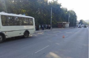 Автобус сбил велосипедиста в Горно-Алтайске