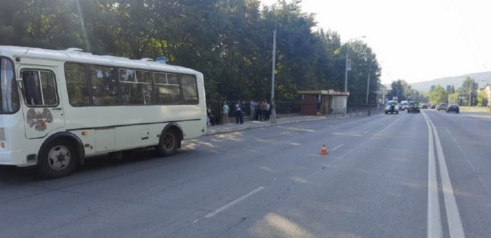Автобус сбил велосипедиста в Горно-Алтайске