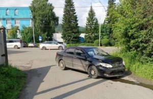 Нетрезвый водитель подбил иномарку в Горно-Алтайске