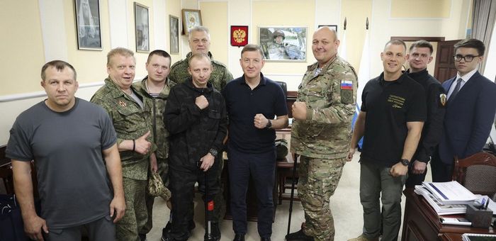 Андрей Турчак встретился с ветеранами СВО из Донбасса
