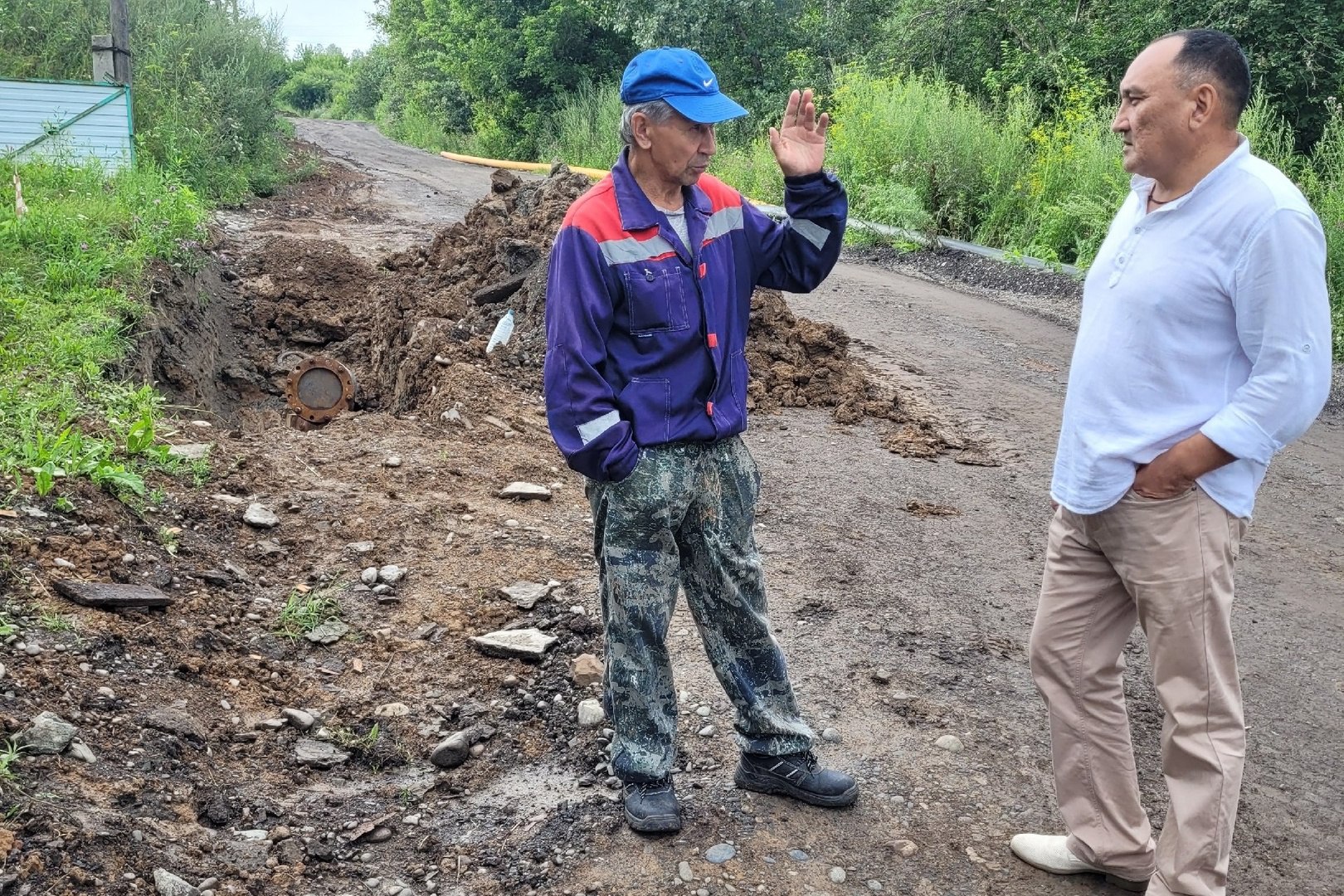 В Горно-Алтайске продолжается благоустройство территорий 