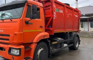 Онгудайский район получил новый мусоровоз