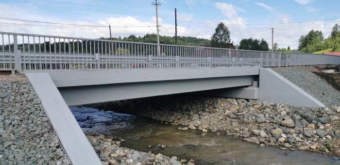 В Чойском районе отремонтировали мост через Сейку