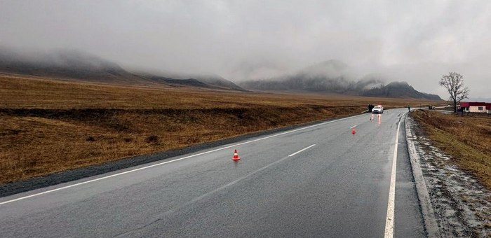 В Онгудайском районе водитель насмерть сбил пешехода и скрылся с места ДТП