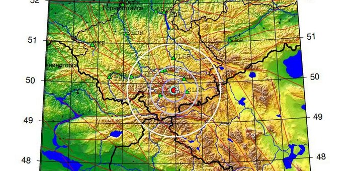 В Кош-Агачском районе произошло землетрясение