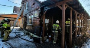 Пожар в жилом доме произошел в Горно-Алтайске