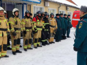 МЧС провели учения по тушению пожара в Республиканском доме-интернате