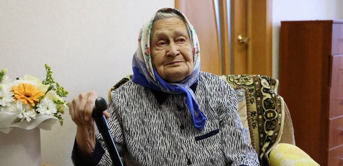 Ветерану Великой Отечественной войны Анне Головой исполнилось 100 лет