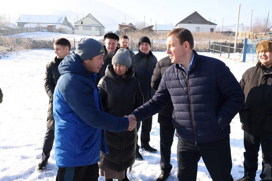 Андрей Турчак побывал с рабочей поездкой в Онгудайском районе 